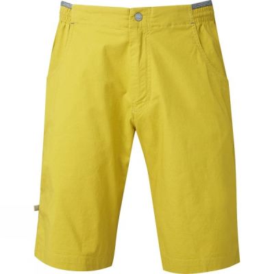 Pantalones Cortos Rab Oblique Hombre - Amarillo - Chile POY923650